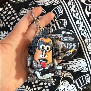 Kiss Rock Band Potato Head Keychain PopTaters